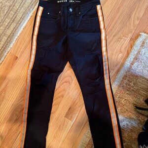 Zumiez Black Distressed Pants